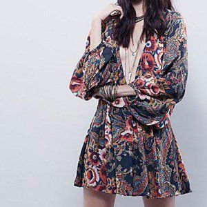 Free People High Plains Billowy Floral Dress
